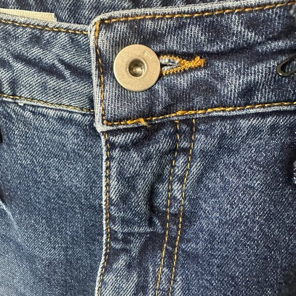 Pilcro and the Letterpress Embroidered Crop Flare Jeans Size 27 - Picture 4 of 13